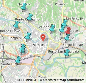 Mappa 37121 Verona VR, Italia (2.23077)