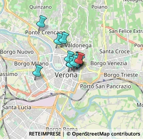 Mappa 37121 Verona VR, Italia (0.72308)