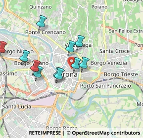 Mappa 37121 Verona VR, Italia (1.66727)