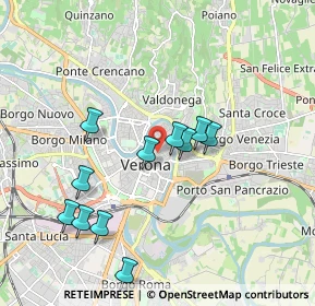 Mappa 37121 Verona VR, Italia (1.80909)