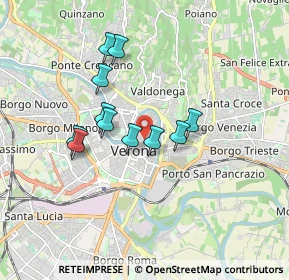 Mappa 37121 Verona VR, Italia (1.42636)
