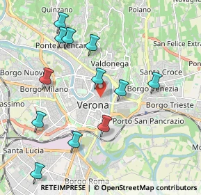 Mappa 37121 Verona VR, Italia (2.13417)