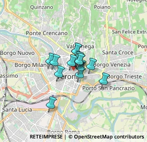 Mappa 37121 Verona VR, Italia (0.8)