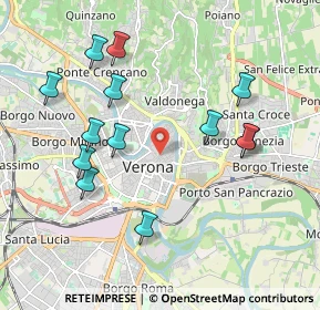 Mappa 37121 Verona VR, Italia (2.03692)