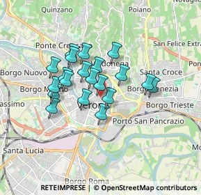 Mappa 37121 Verona VR, Italia (1.327)