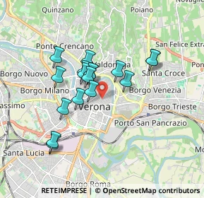Mappa 37121 Verona VR, Italia (1.43647)