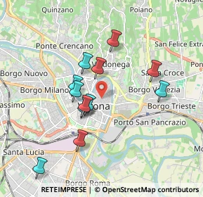 Mappa 37121 Verona VR, Italia (1.61917)