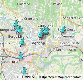 Mappa 37121 Verona VR, Italia (1.76909)