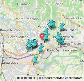 Mappa 37121 Verona VR, Italia (1.288)
