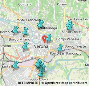 Mappa 37121 Verona VR, Italia (2.16533)