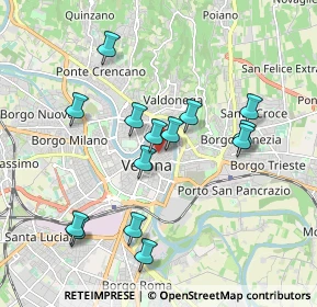 Mappa Via Scala, 37121 Verona VR, Italia (1.80714)