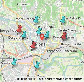 Mappa 37121 Verona VR, Italia (1.81417)