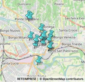 Mappa 37121 Verona VR, Italia (1.05643)