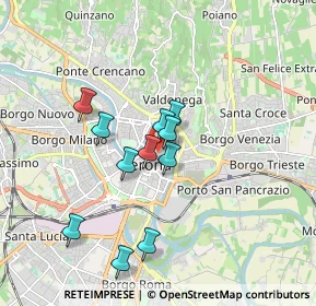 Mappa 37121 Verona VR, Italia (1.44727)