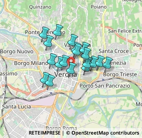 Mappa 37121 Verona VR, Italia (1.15211)