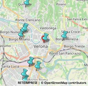 Mappa 37121 Verona VR, Italia (2.41091)