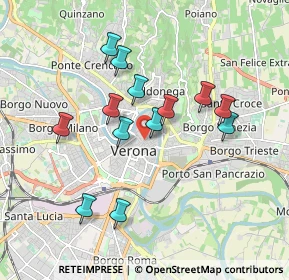 Mappa 37121 Verona VR, Italia (1.62462)