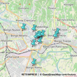 Mappa Piazzetta Scala, 37121 Verona VR, Italia (1.15182)