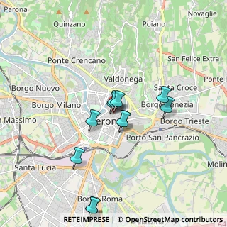 Mappa Piazzetta Scala, 37121 Verona VR, Italia (1.58818)