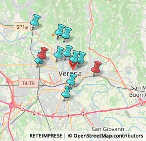 Mappa 37121 Verona VR, Italia (2.68917)