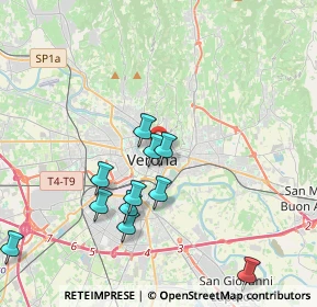 Mappa 37121 Verona VR, Italia (3.89273)