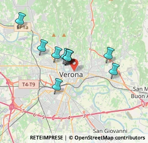 Mappa 37121 Verona VR, Italia (2.72455)