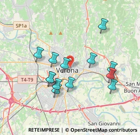 Mappa 37121 Verona VR, Italia (3.46769)