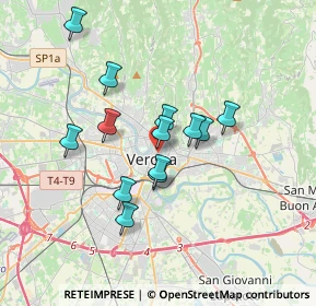 Mappa 37121 Verona VR, Italia (2.86846)