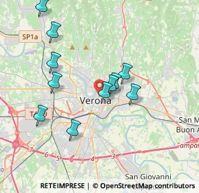 Mappa 37121 Verona VR, Italia (3.39818)