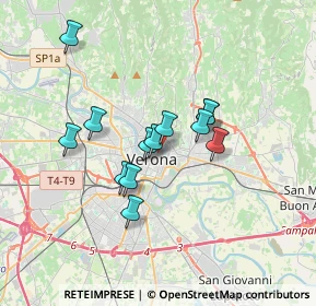 Mappa 37121 Verona VR, Italia (2.71538)