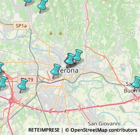 Mappa 37121 Verona VR, Italia (5.21818)