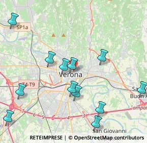 Mappa 37121 Verona VR, Italia (4.72167)