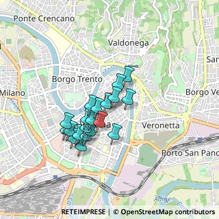 Mappa Via Giuseppe Mazzini, 37121 Verona VR, Italia (0.668)
