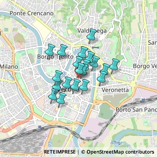Mappa Via Scala, 37121 Verona VR, Italia (0.5755)