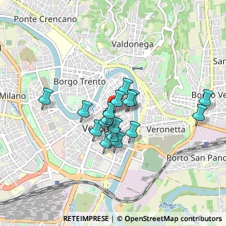 Mappa Via Scala, 37121 Verona VR, Italia (0.66235)