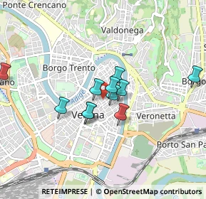 Mappa 37121 Verona VR, Italia (0.66545)