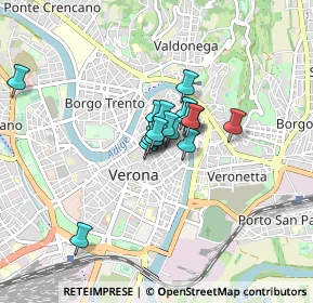 Mappa 37121 Verona VR, Italia (0.48118)