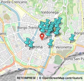 Mappa 37121 Verona VR, Italia (0.6045)