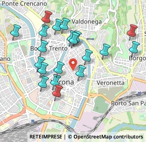 Mappa 37121 Verona VR, Italia (0.9515)