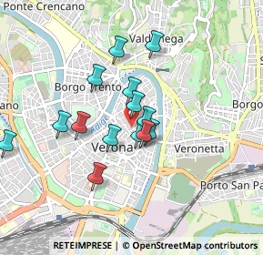 Mappa 37121 Verona VR, Italia (0.71143)
