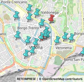 Mappa 37121 Verona VR, Italia (0.87474)