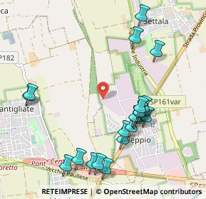 Mappa Via Giovanni Amendola, 20049 Settala MI, Italia (1.1275)