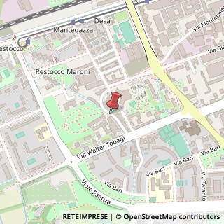 Mappa Via San Giuseppe Cottolengo, 40, 20143 Milano, Milano (Lombardia)