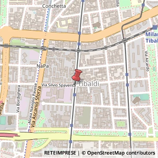 Mappa Via Giuseppe Meda,  43, 20141 Milano, Milano (Lombardia)