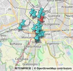Mappa Via Giuseppe Meda, 20141 Milano MI, Italia (1.127)