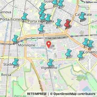 Mappa Via Privata Bastia, 20139 Milano MI, Italia (1.409)