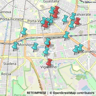 Mappa Via Privata Bastia, 20139 Milano MI, Italia (1.0885)