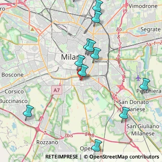 Mappa Via Privata Bastia, 20139 Milano MI, Italia (4.8675)