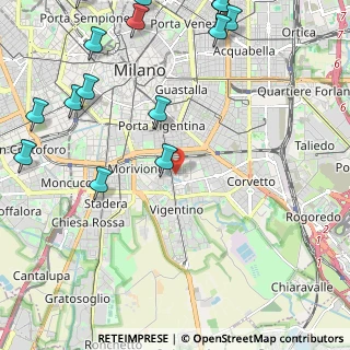 Mappa Via Privata Bastia, 20139 Milano MI, Italia (3.25588)