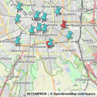 Mappa Via Privata Bastia, 20139 Milano MI, Italia (2.3025)